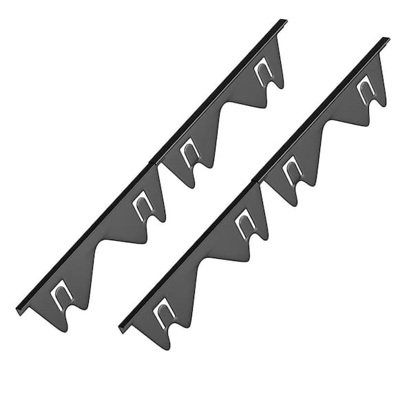 2-Pack Stainless Steel Stove Gap Covers, Stove Gap Filler Extendable 13.8 in. to 27.5 in. L, 0.79 in. W, Heat Resistant