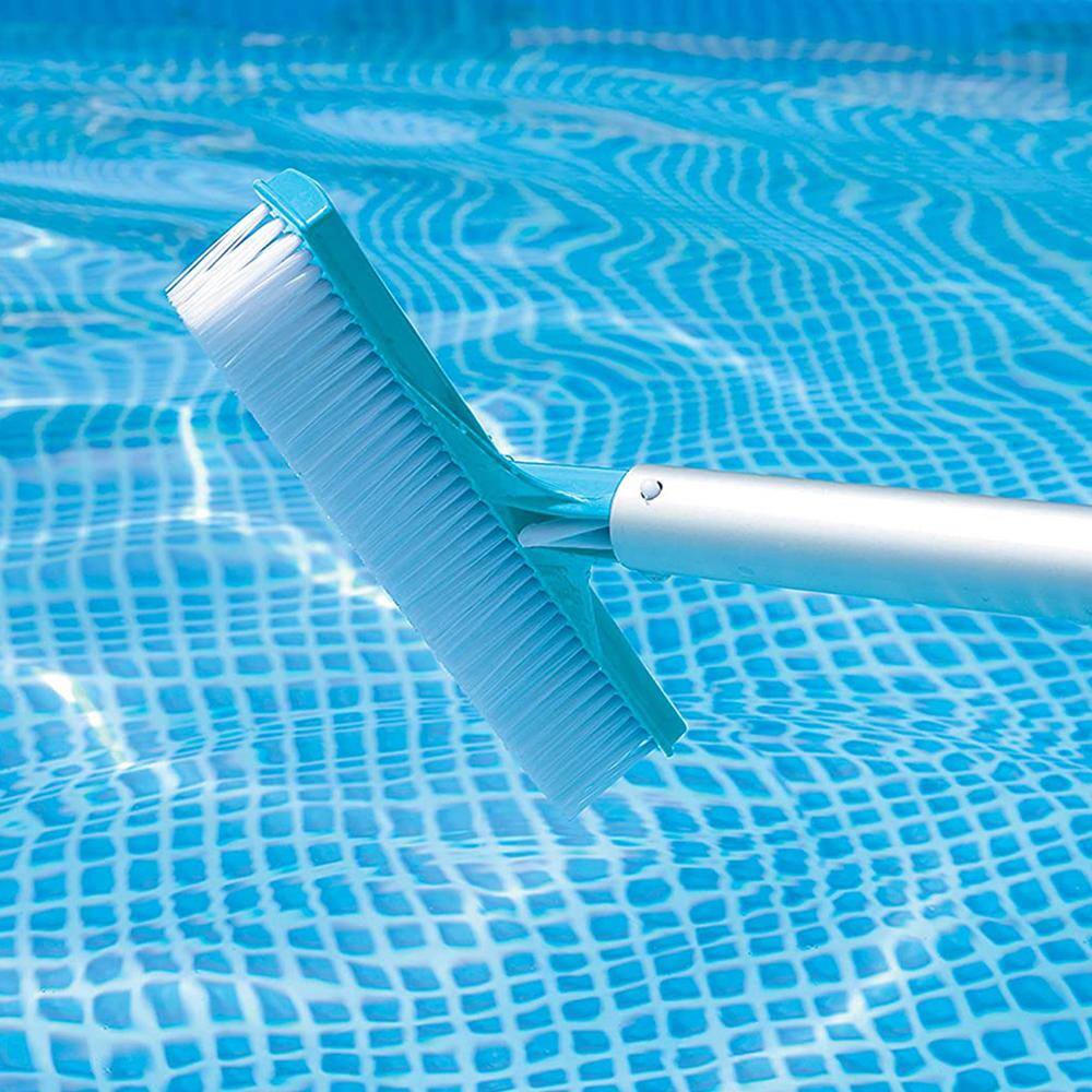 Deluxe Pool Cleaning Kit with Telescoping Aluminum Shaft and Attachments