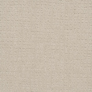 Foxpoint - Archer White - 28 oz. SD Polyester Pattern Installed Carpet