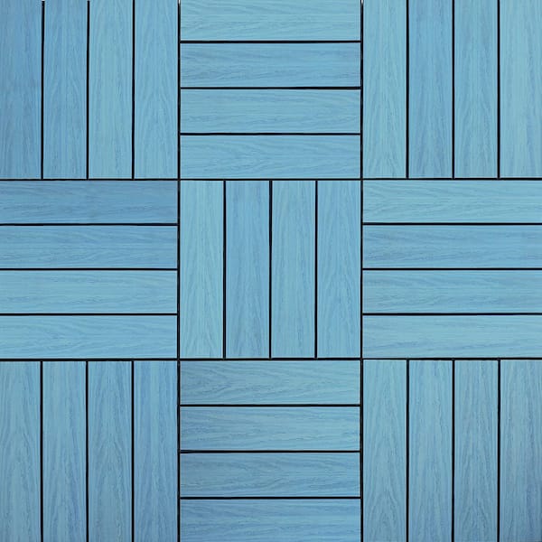 NewTechWood UltraShield Naturale 1 ft. x 1 ft. Quick Deck