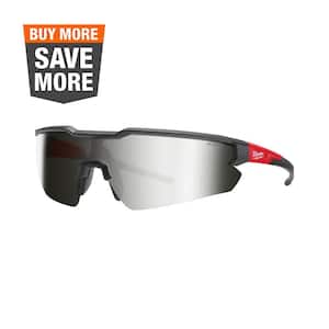 Safety Glasses with Mirror Anti-Scratch Lenses