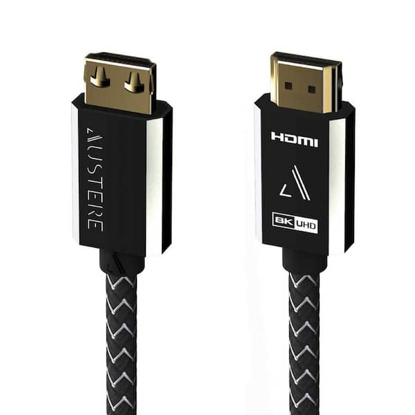 VII Series 8 ft. 8K-Certified Premium Ultra High Speed HDMI Cable in Black