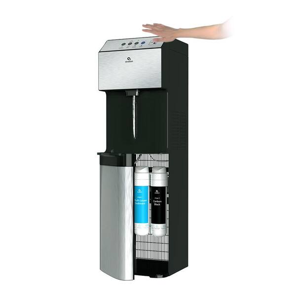 Avalon A13-S 3-Temperatures Self Cleaning Touchless Electric Bottleless Water Cooler Dispenser in Stainless Steel - 1
