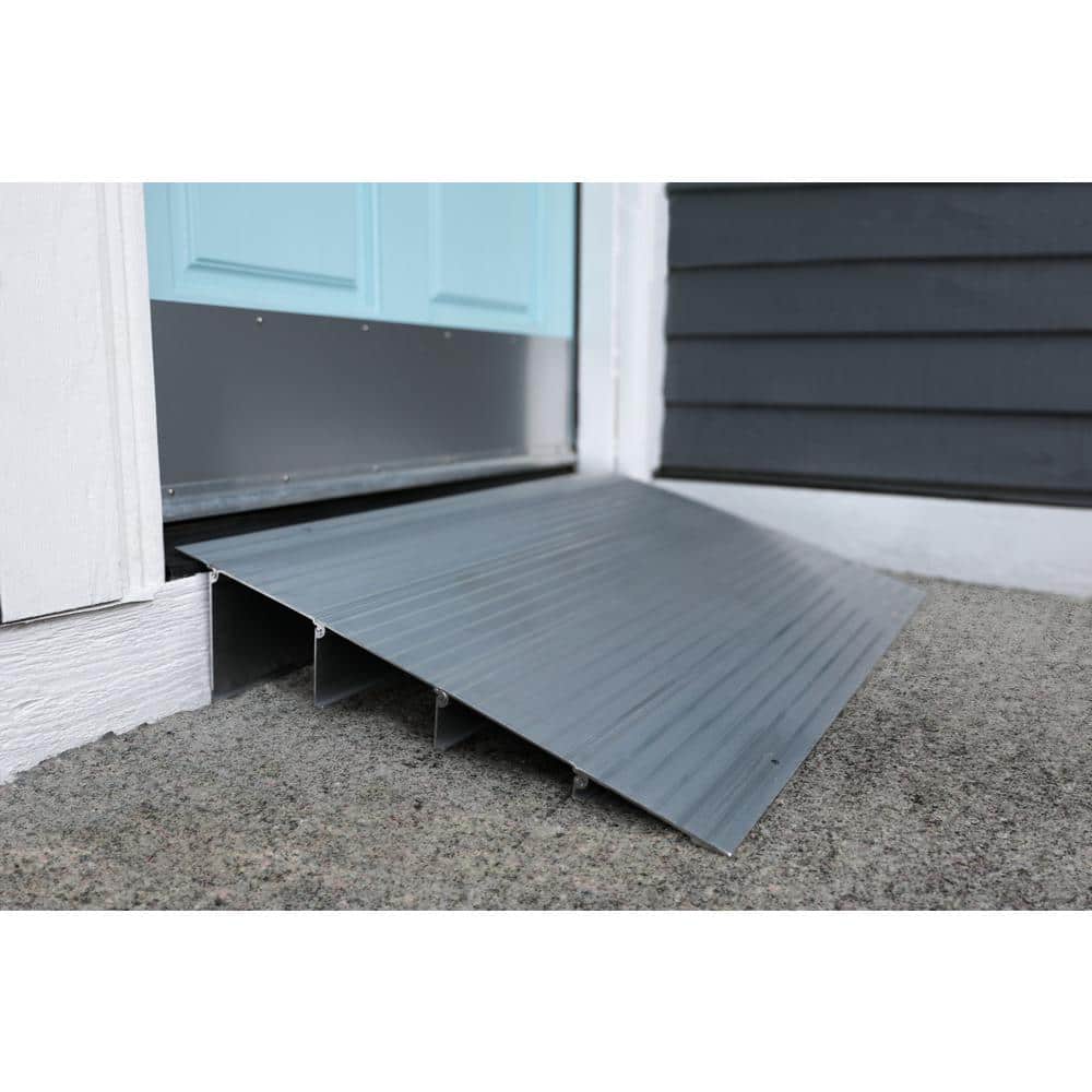 EZ-ACCESS 6" Slip-Resistant Aluminum Modular Entry Ramp