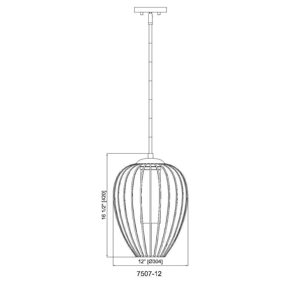 Modern Gold 12" Glass Pendant Light with Opal Shade