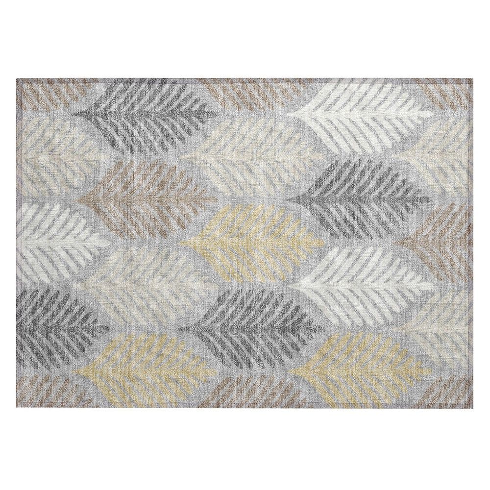 Chantille Machine Washable Indoor/Outdoor Abstract ACN2515 Gray 2 ft. x 3 ft. Accent Rug price history on PriceWatchPro