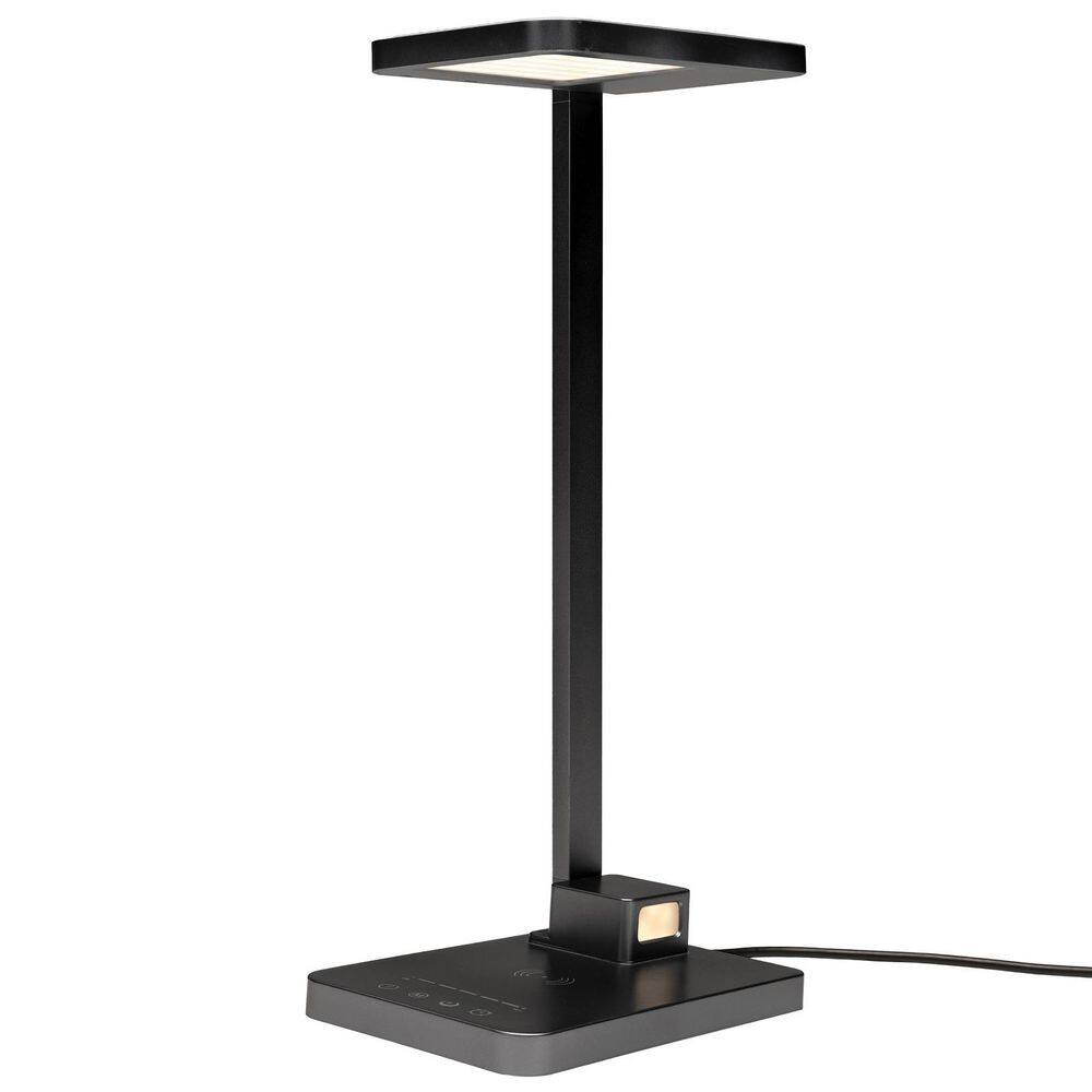 Excello Wellness Series 16in., Black, USB Plug In Dimmable and Flexible 5-Touch Desk Lamp w/ Night Light, LED price history on PriceWatchPro