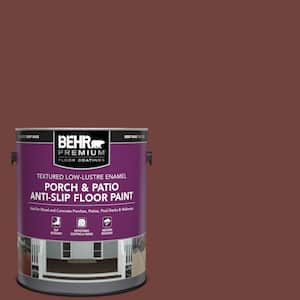 1 gal. #ECC-27-1 Red Pines Textured Low-Lustre Enamel Interior/Exterior Porch and Patio Anti-Slip Floor Paint