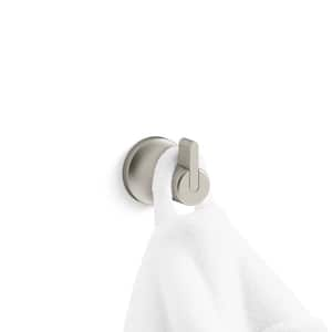 Elliston Double Robe Hook in Brushed Nickel