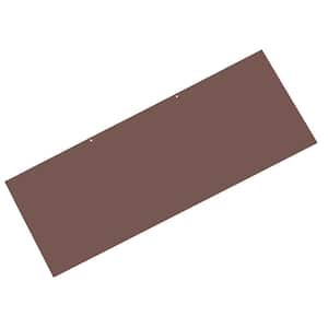 Classic Series BR-2 47.1875 in. x 18 in. x 1046 in. Brick Red Powder Coated Steel Extension for Cellar Door