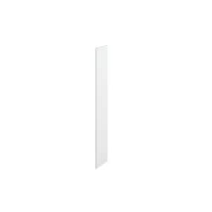 Courtland 12 in. W x 60 in. H Kitchen Cabinet End Panel in Polar White