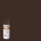 12 oz. Protective Enamel Satin Dark Brown Spray Paint (3-Pack)