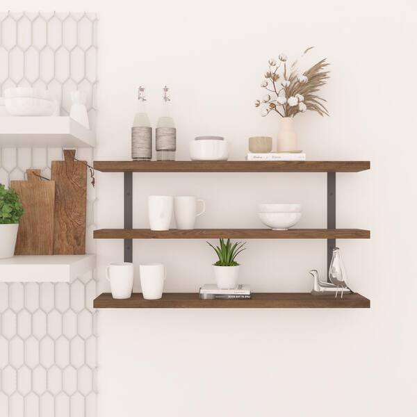 34 Floating Kitchen Shelves to Grace Your Walls