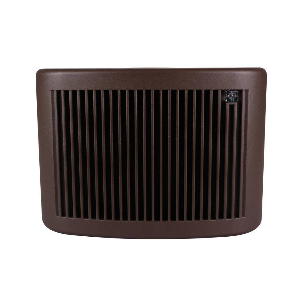 Bronze Matte Outdoor LED Emergency Wall Light