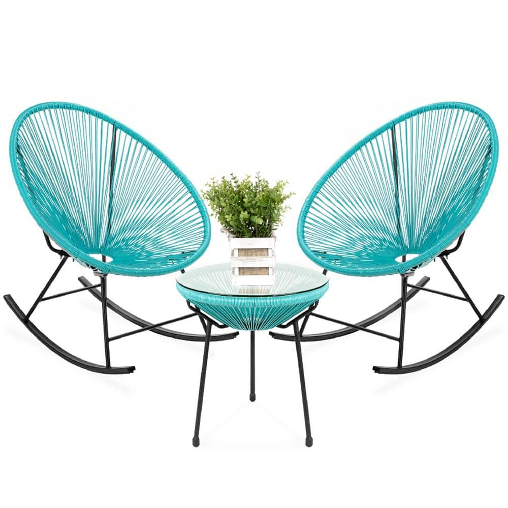 3 piece plastic bistro set