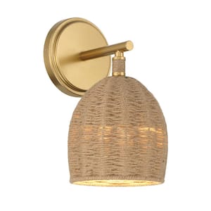 00633779095801, Jace 1-Light Soft Gold Wall Sconce