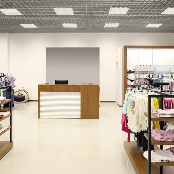 BEYOND LED TECHNOLOGY Designer Troffers Pixel Square Series 2 ft.x 2 ft. 5000 Lumens Integrated LED Flat Panel Light at 40-Watt 4000K (6-Pack)