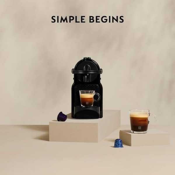 Nespresso Inissia エスプレッソマシン ブラック Nespresso Inissia Black Single-Serve Espresso Machine | HSN