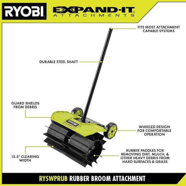 RYOBI 40V HP Brushless 16 in. Cordless Attachment Capable