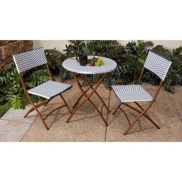 Bistro set folding chairs hot sale