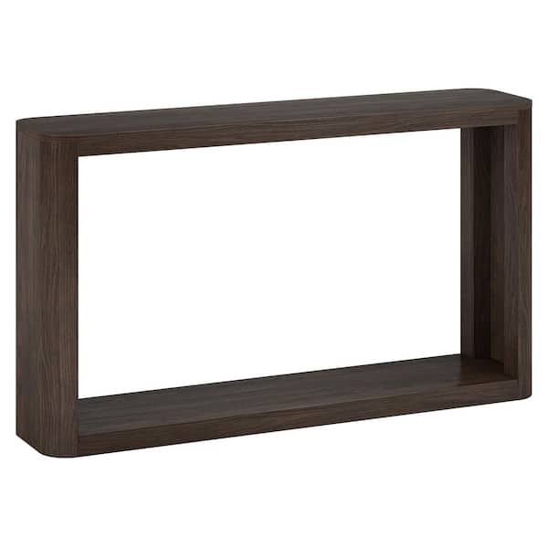 Meyer&Cross Kellan 52 in. Alder Brown Rectangle MDF Top Console Table