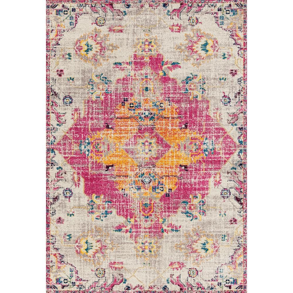 United Weavers Abigail Seraphina Magenta 13 ft. x 15 ft. Oversize Rug