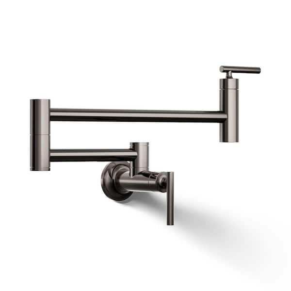 Wall Mount Pot Filler in Vibrant Titanium