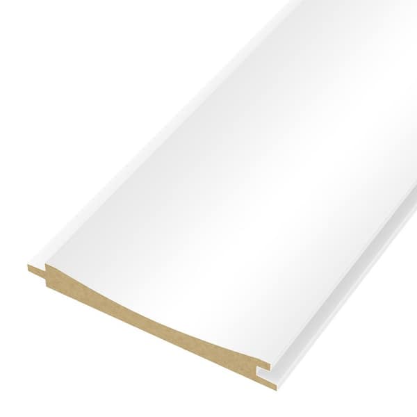 5/8 in. x 5 in. x 8 ft. MDF Wide Scallop Shiplap Board