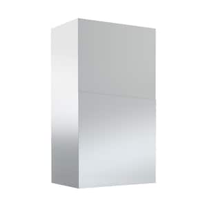 Duct Cover Extension for ZRO or ZRG in Stainless Steel for Range Hood