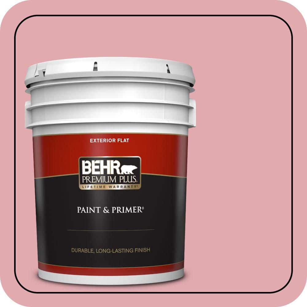 5 gal. #130C-3 Raspberry Lemonade Flat Exterior Paint & Primer price history on PriceWatchPro