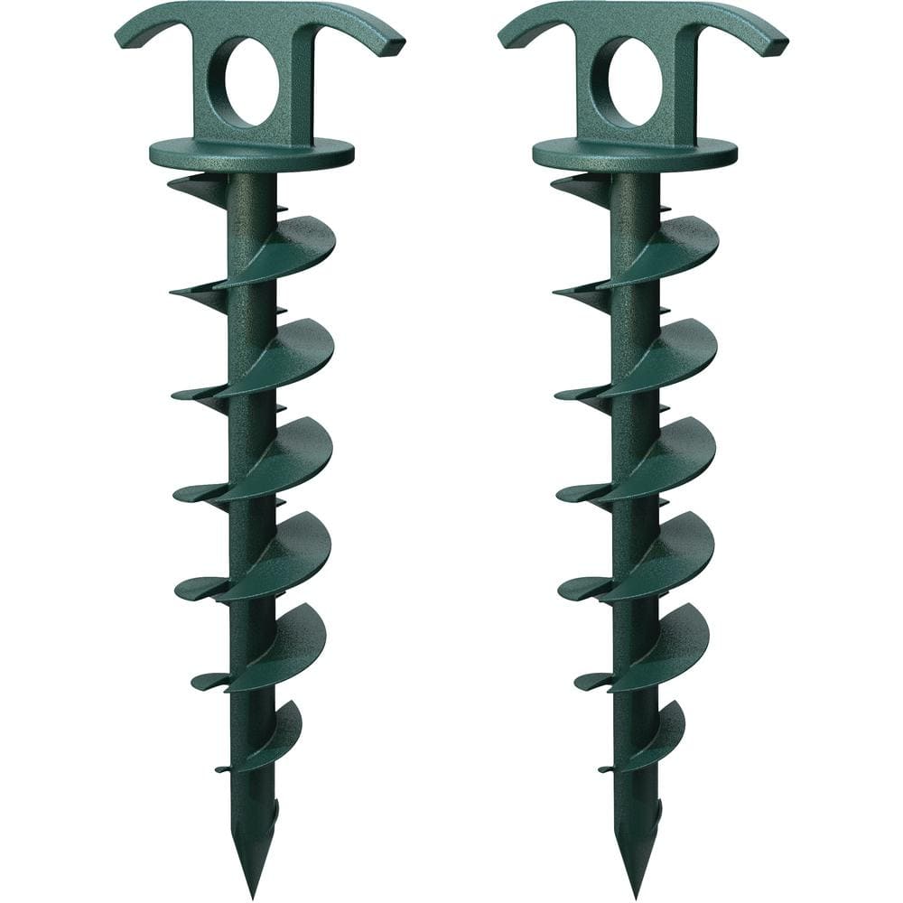 2-Pack 10 in. Spiral Ground Anchor for Yard price history on PriceWatchPro
