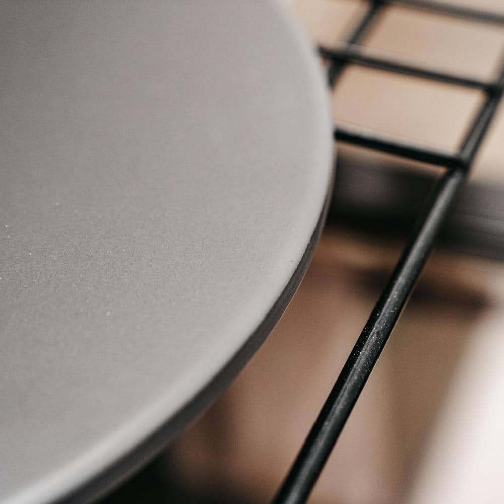 Old Stone 14-Inch Grey Glazed Round Pizza Stone