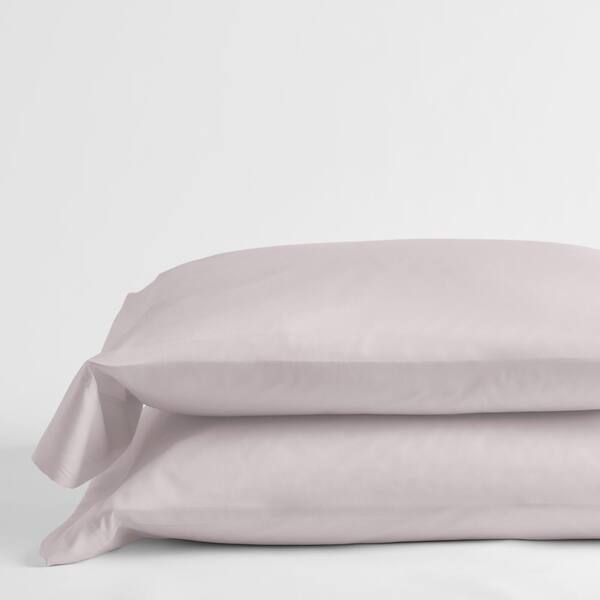 The Company Store Legends Hotel Misty Lilac 300-Thread Count TENCEL Lyocell Sateen King Pillowcase (Set of 2)