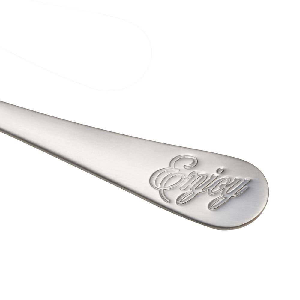 Towle 20pc Everyday Enjoy Flatware Set: 18/0 Stainless Steel, Dishwasher-Safe, Service for 4, Includes Knives & Forks