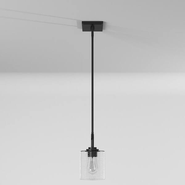 Designers Fountain - Logan 3-Light Matte Black Transitional Linear Chandelier for Kitchen Islands with No Bulbs Included