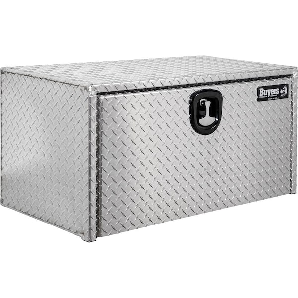 Buyers Products Company 18 in. x 18 in. x 36 in. Diamond Plate Tread Aluminum Underbody Truck Tool Box