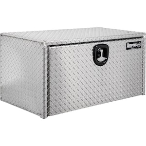 18 in. x 18 in. x 36 in. Diamond Plate Tread Aluminum Underbody Truck Tool Box