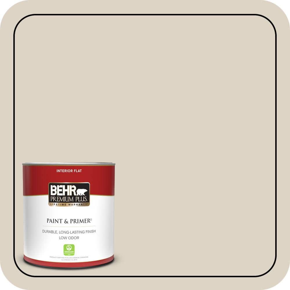 1 qt. #730C-2 Sandstone Cove Flat Low Odor Interior Paint & Primer price history on PriceWatchPro