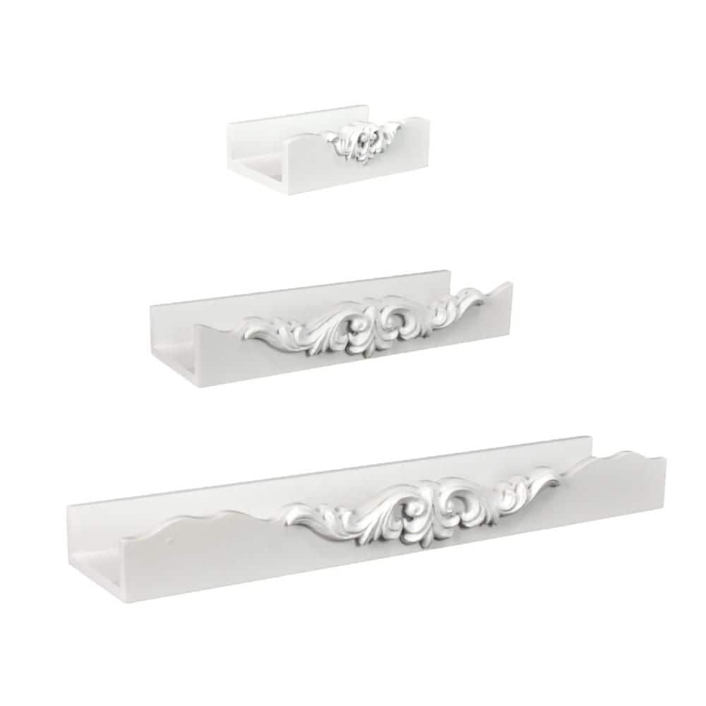 American Art Decor American Art Decor Vintage Ornate 3-Pc Floating