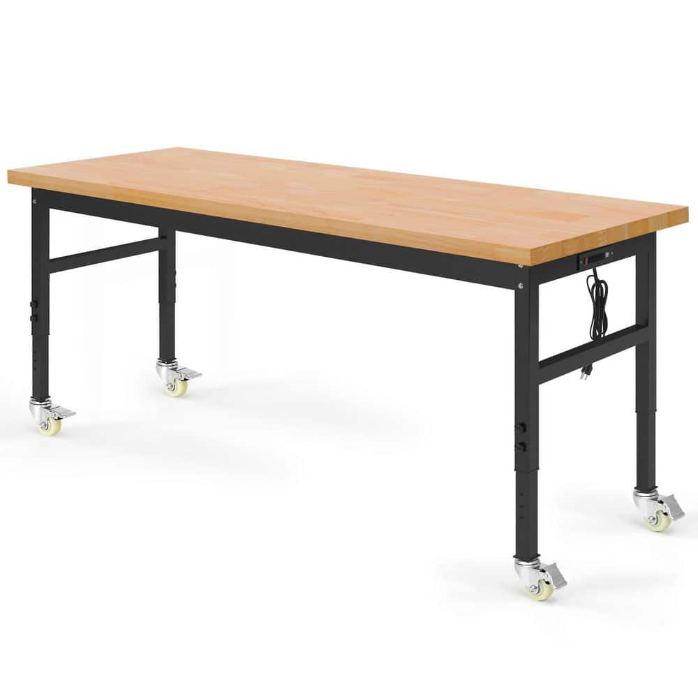 ◼️4drawers wood working table 作業台 やっとちゃんとした4x8の作業台作った、テーブルソー内蔵で : r