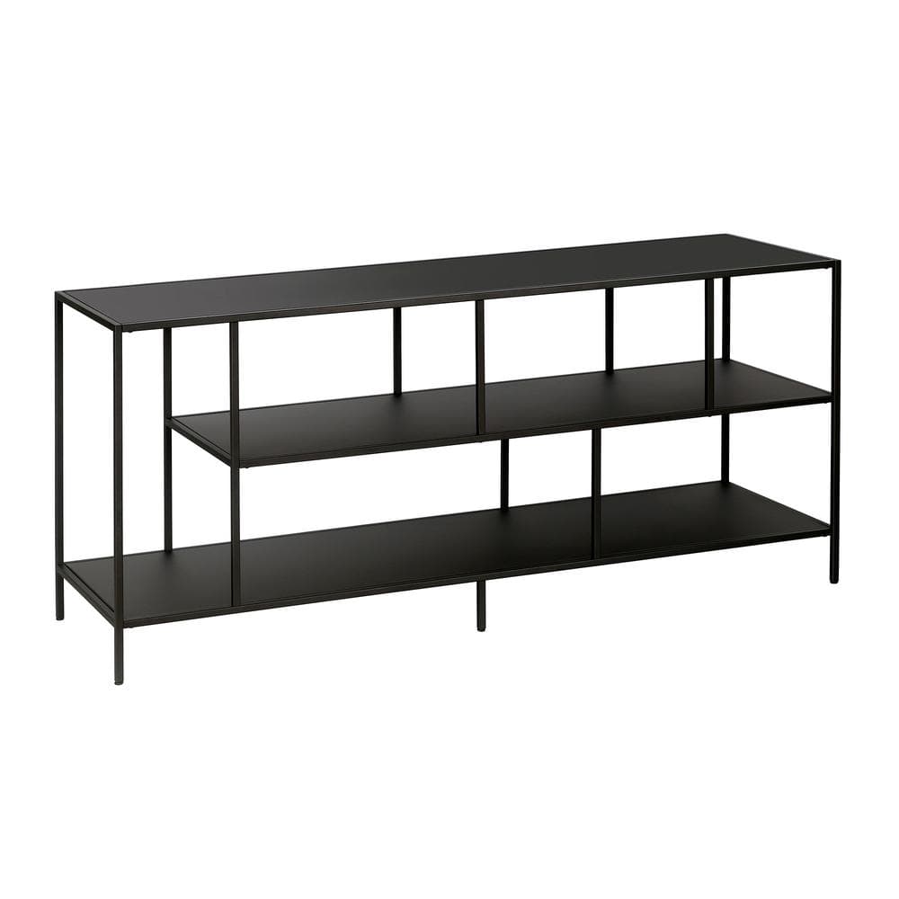 Meyer&Cross Winthrop 55 in. Bronze Metal TV Stand Fits TVs Up to 55 in ...