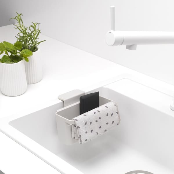 Brabantia Sinkside In-Sink (Light Gray) Plastic Organizer (with