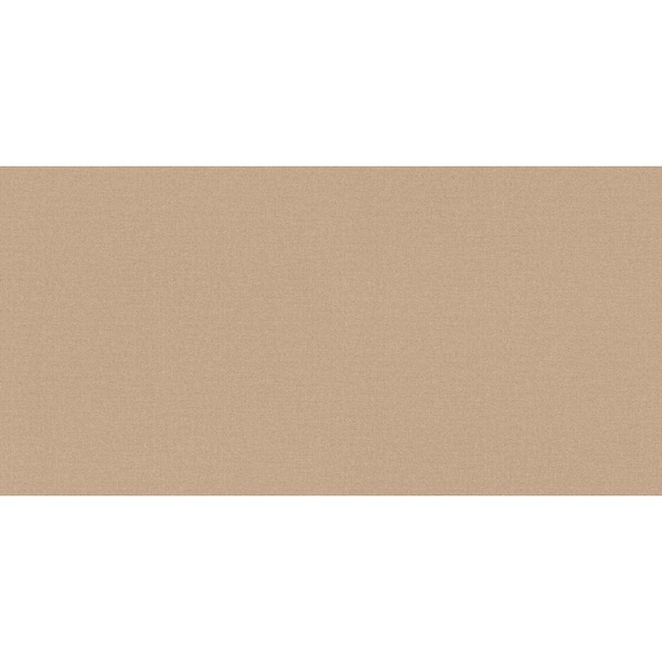 Unbranded Fusion Collection Hessian Effect Texture Brown Matte Finish Non-Pasted Vinyl on Non-woven Wallpaper Roll