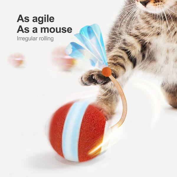 thumbnail image 2 of Automatic Moving Ball With Tails For Indoor Cats With Moving Tail 2 of 11