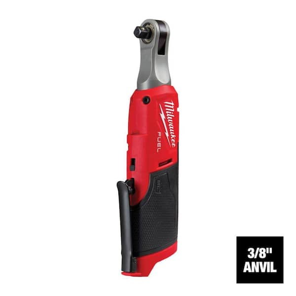 Milwaukee M12 FUEL 12-Volt Lithium-Ion Brushless Cordless High Speed 3/8 in. Ratchet (Tool-Only)