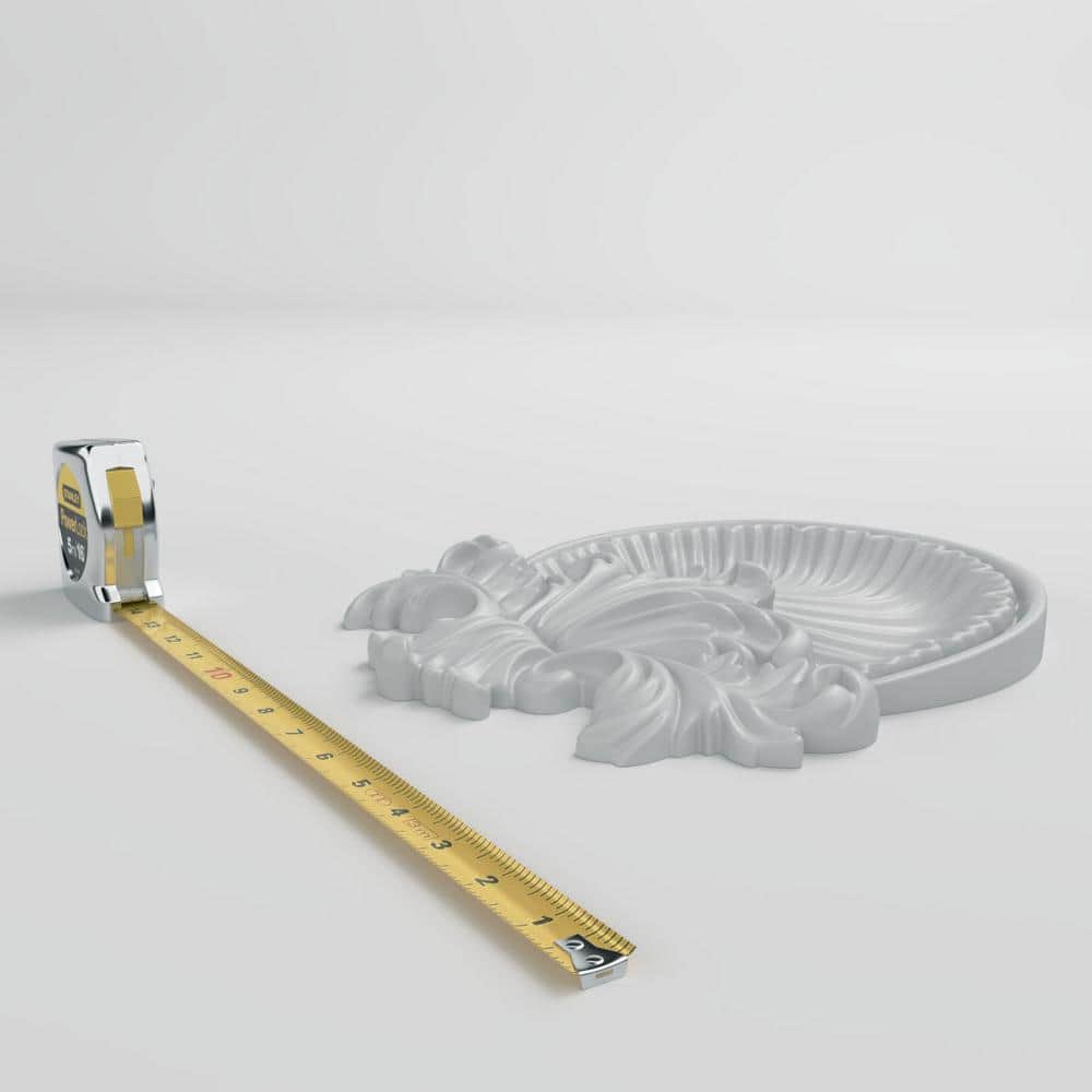 White Primed Polyurethane Shell Center Onlay