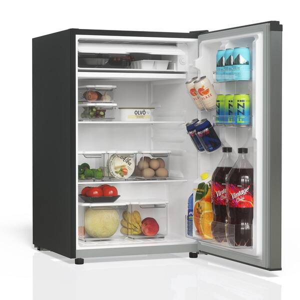 新品　ミニ冷蔵庫　Mini refrigerator グレー TCL 3.1 cu. ft. Compact Single Door Mini Refrigerator without