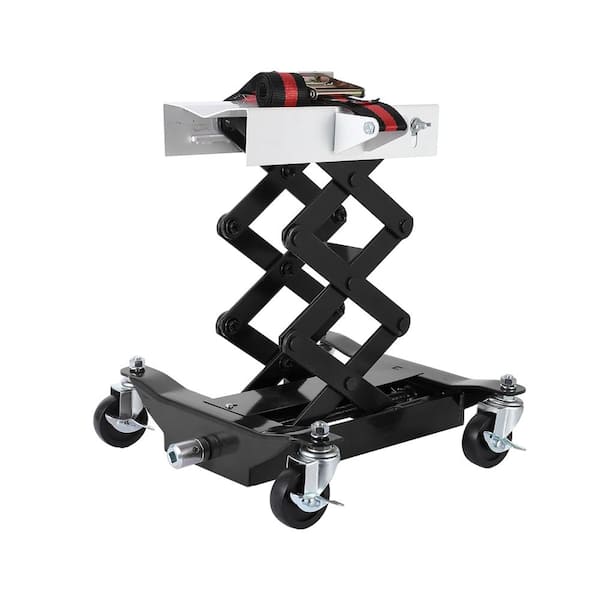 unbrand Black 450 lbs Low Profile Drive Jack, Lift 7-23
