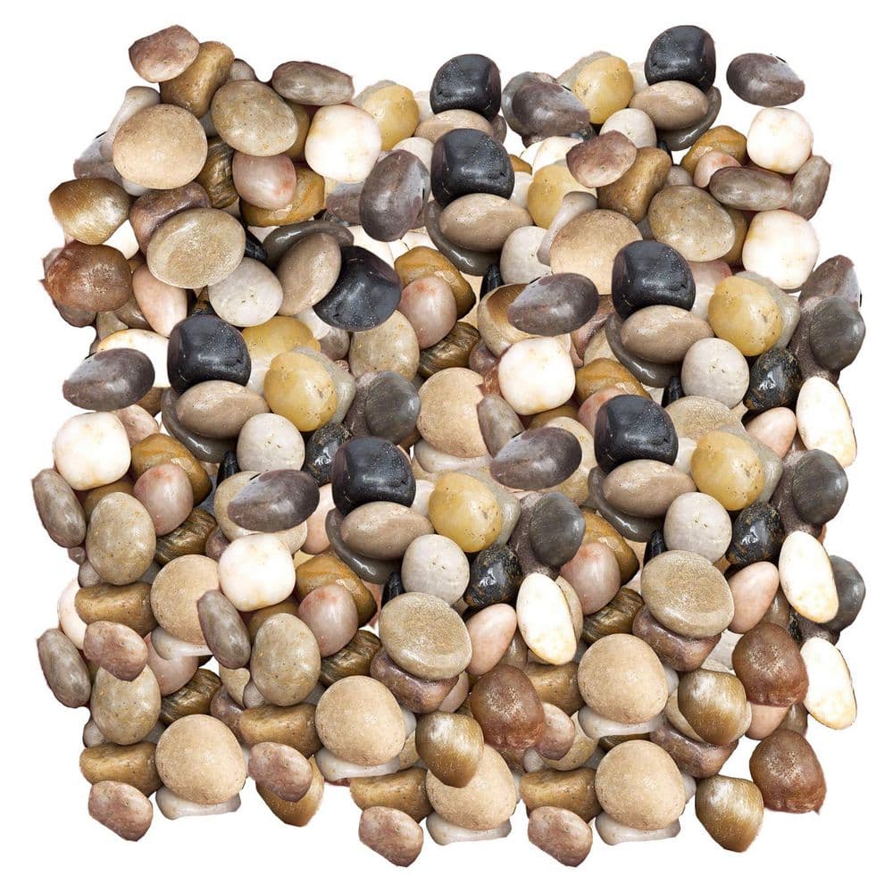 0.03 cu. ft. Mixed Color Decorative River Rock Stones Natural Polished Gravel 2 lbs. Bag price history on PriceWatchPro