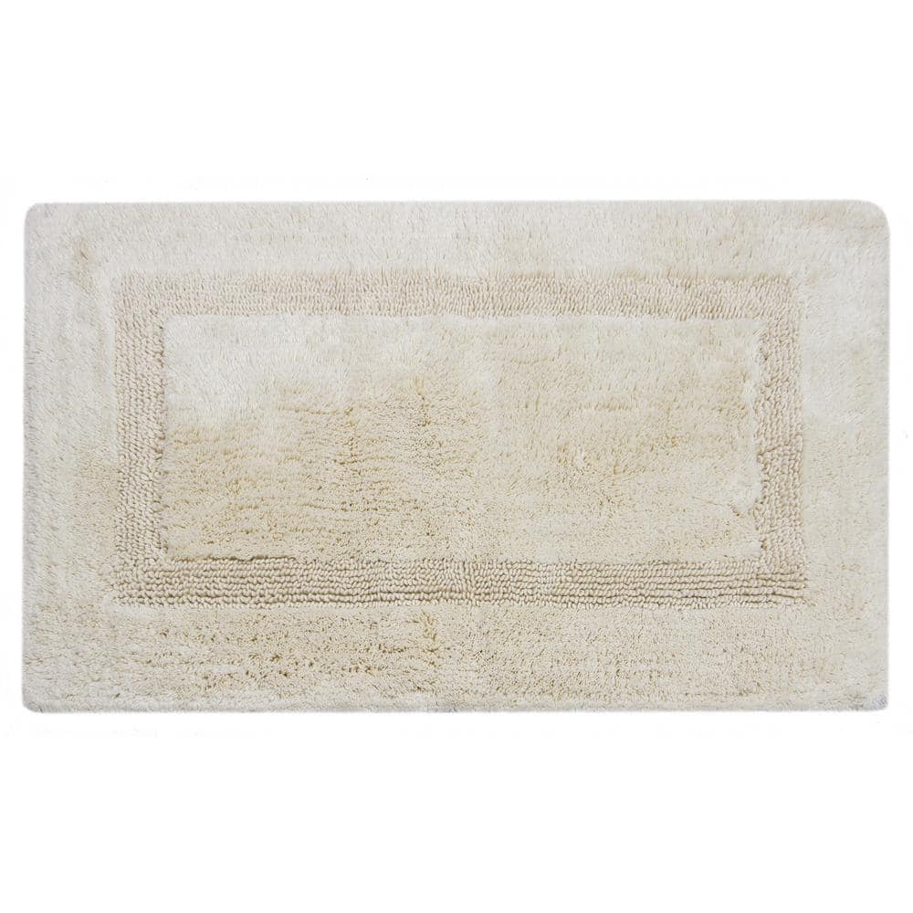 Natural 17 in. x 24 in. Outside Border Bath Mat 86OBO5402017x24 - The ...